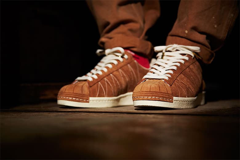 adidas Consortium Superstar x Union コラボスニーカー