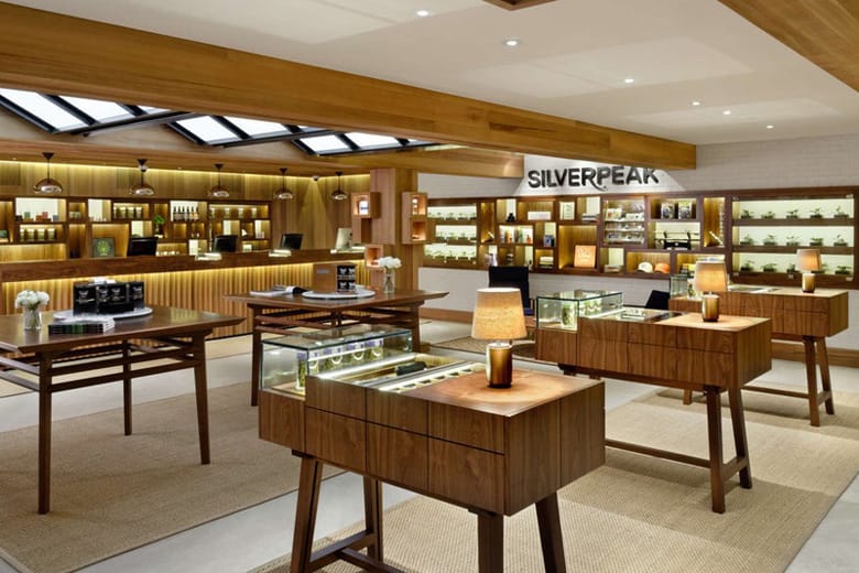ラグジュアリーなマリファナショップ Silverpeak Apothecary
