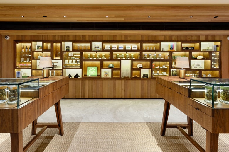 ラグジュアリーなマリファナショップ Silverpeak Apothecary