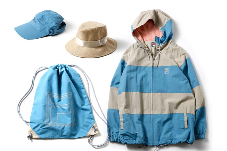 FILA × BEAMS T スペシャルコラボコレクションを展開中