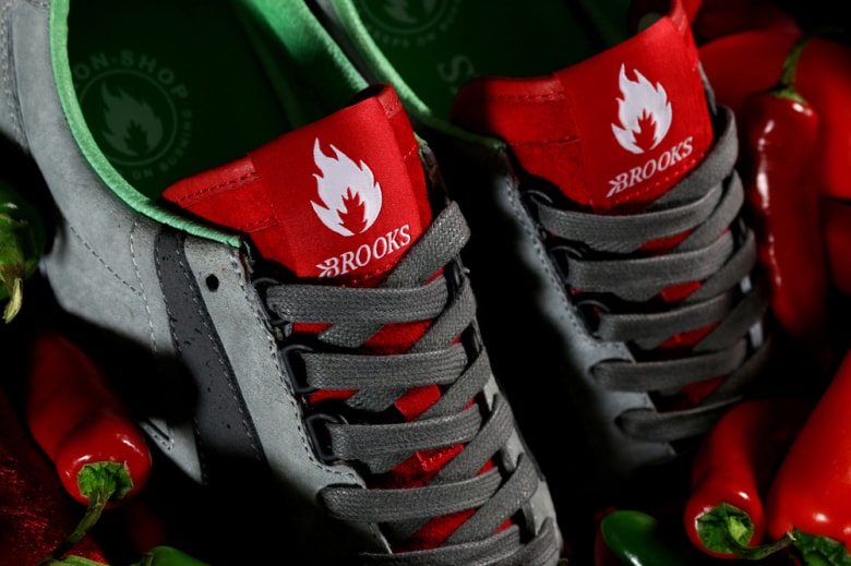hanon x BROOKS CHARIOT  “ピリ辛”なコラボレーションスニーカー