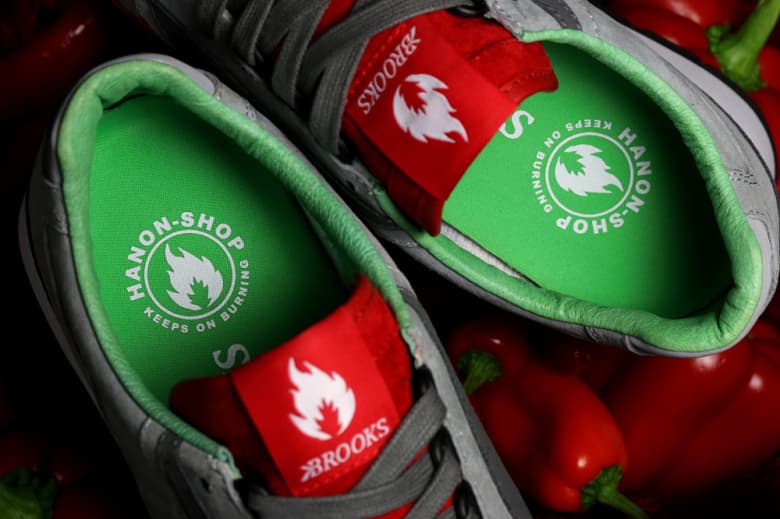 hanon x BROOKS CHARIOT  “ピリ辛”なコラボレーションスニーカー