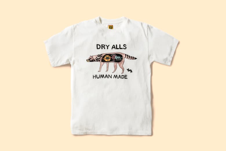 HUMAN MADE の独創的なグラフィックTシャツ
