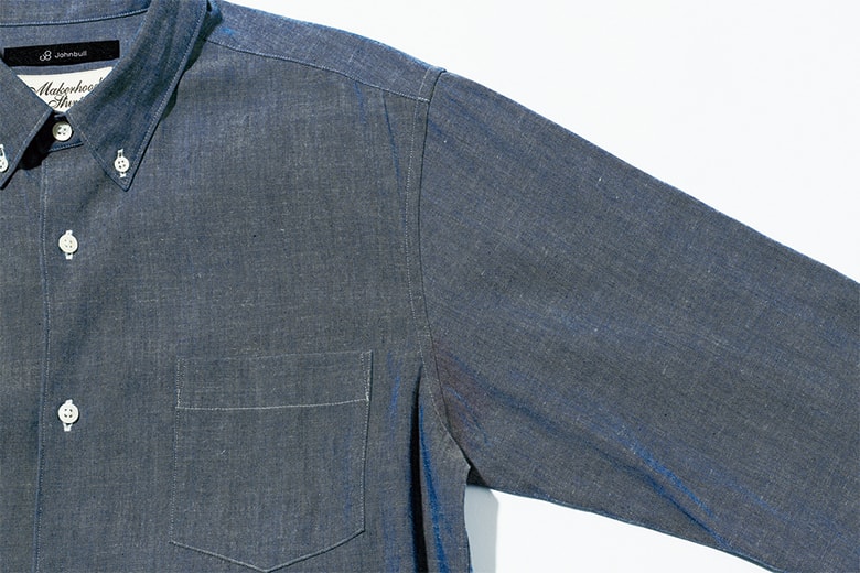 永く着られるオールマイティな Johnbull “Makerhood shirt”