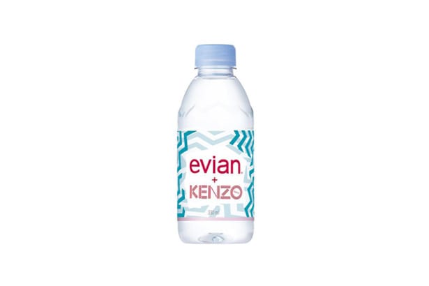 Kenzo x Evian 日本限定の330ml ボトル