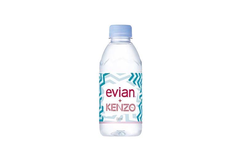 Kenzo x Evian 日本限定の330ml ボトル