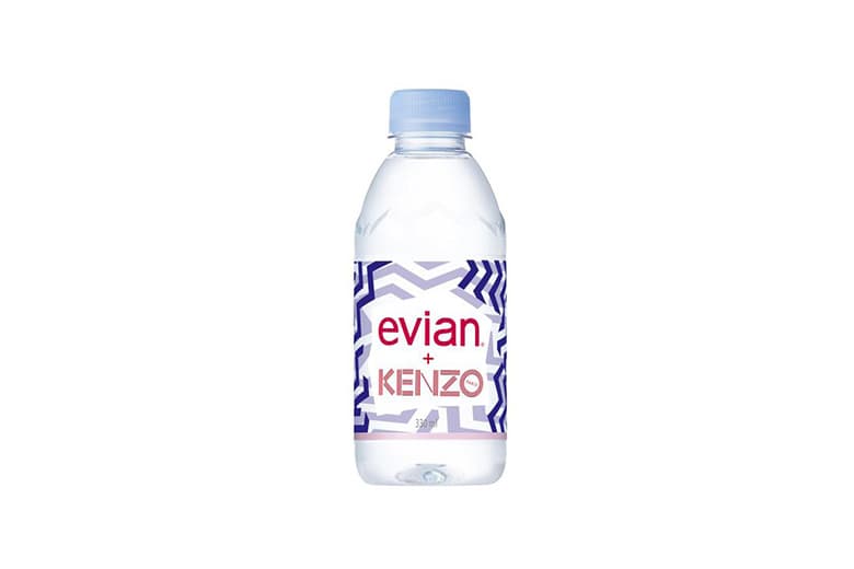 Kenzo x Evian 日本限定の330ml ボトル