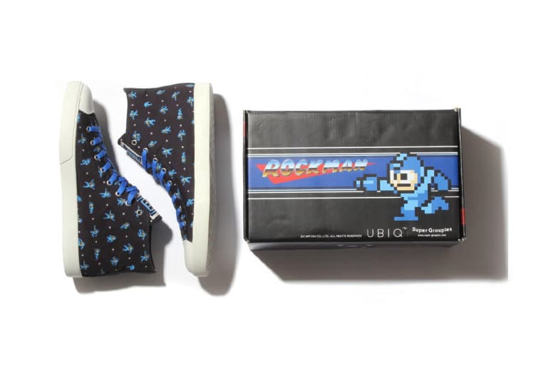 ROCKMAN x UBIQ ユニークなコラボスニーカー