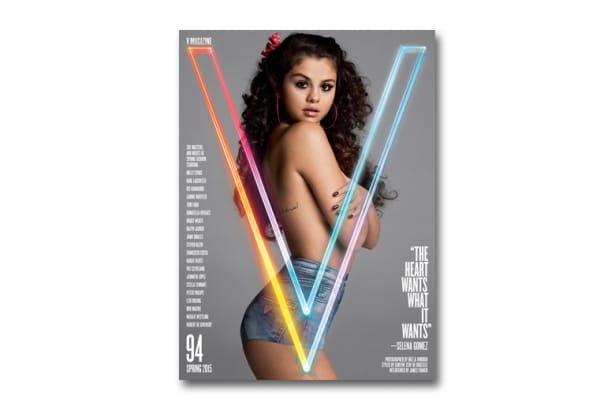 トップレスの Selena Gomez が『V Magazine』最新号の表紙に