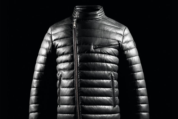 Moncler のロングシーズンコレクションにレザーシリーズが登場