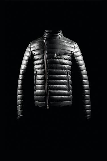 Moncler のロングシーズンコレクションにレザーシリーズが登場