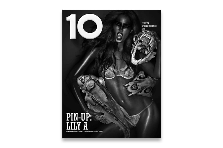 『10 Magazine』2015年春夏号に、センシュアルなヴィクシー・モデルが登場