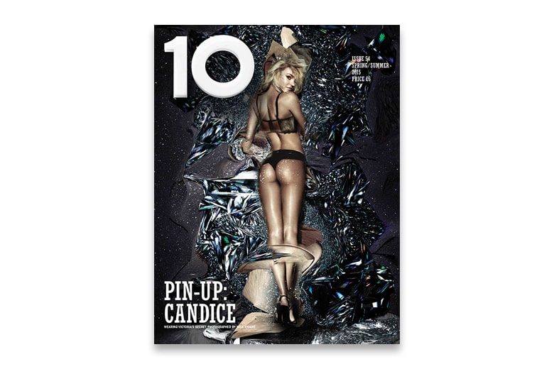 『10 Magazine』2015年春夏号に、センシュアルなヴィクシー・モデルが登場