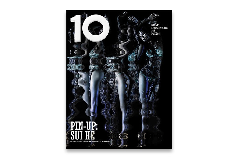 『10 Magazine』2015年春夏号に、センシュアルなヴィクシー・モデルが登場