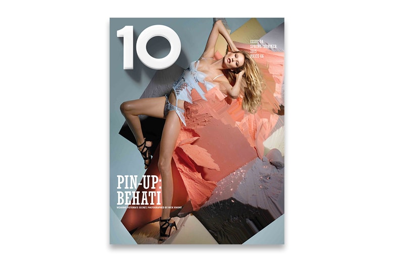 『10 Magazine』2015年春夏号に、センシュアルなヴィクシー・モデルが登場