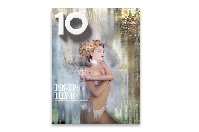 『10 Magazine』2015年春夏号に、センシュアルなヴィクシー・モデルが登場