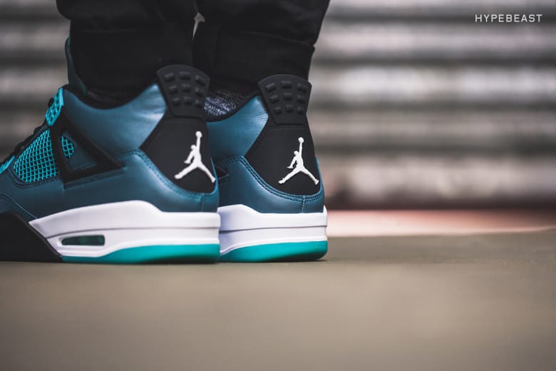 air jordan 4 teal