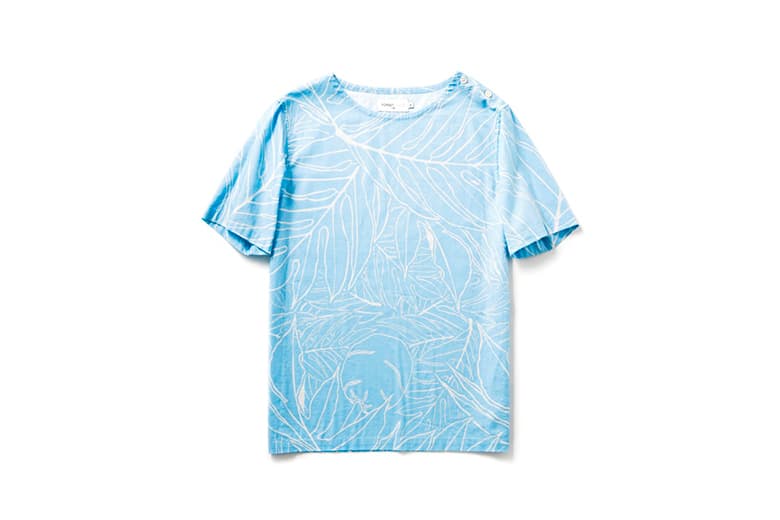 FOREST CLOUD x WILD LIFE TAILOR ハワイアンテイストのクリーンなシャツ