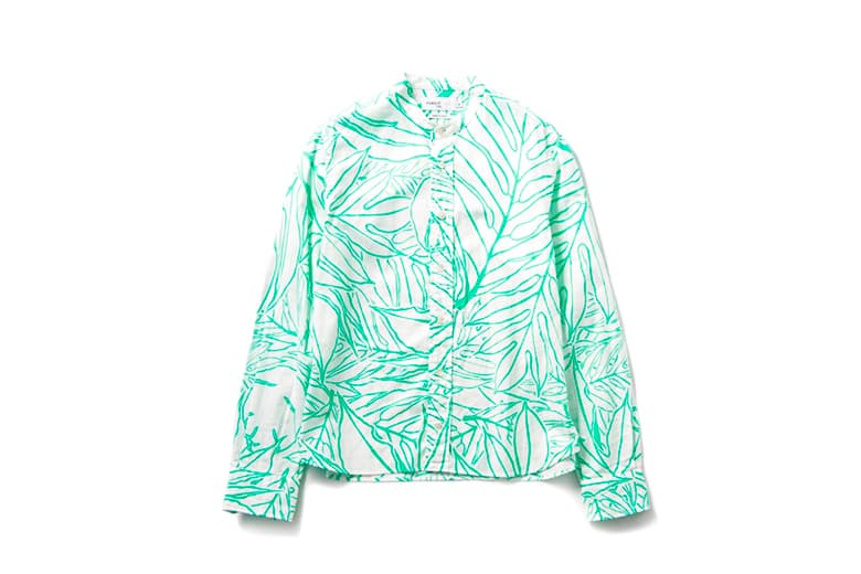 FOREST CLOUD x WILD LIFE TAILOR ハワイアンテイストのクリーンなシャツ
