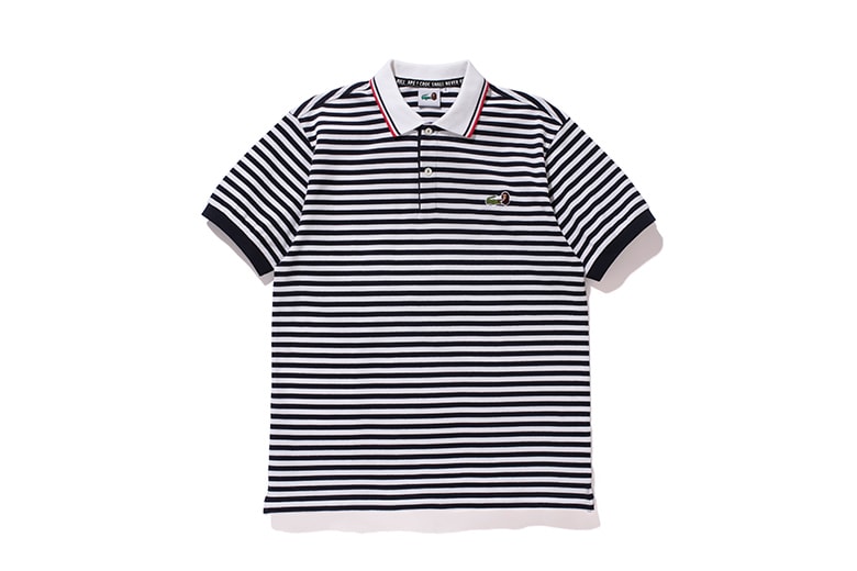 LACOSTE L!VE × A BATHING APE® 国内限定のカプセルコレクション