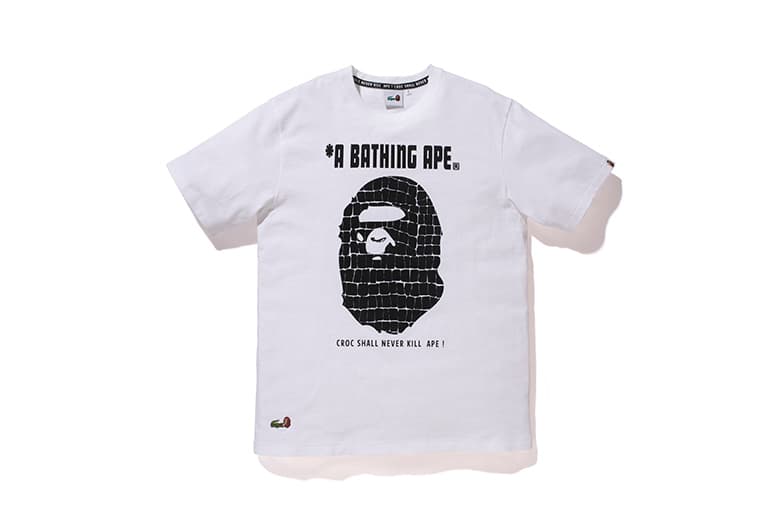 LACOSTE L!VE × A BATHING APE® 国内限定のカプセルコレクション