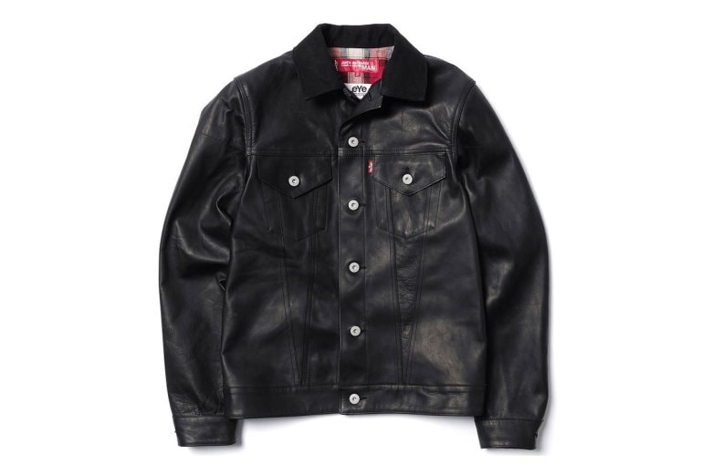 Levi's® x eYe からホースレザーを使用したジャケットとコットンデニムパンツが登場