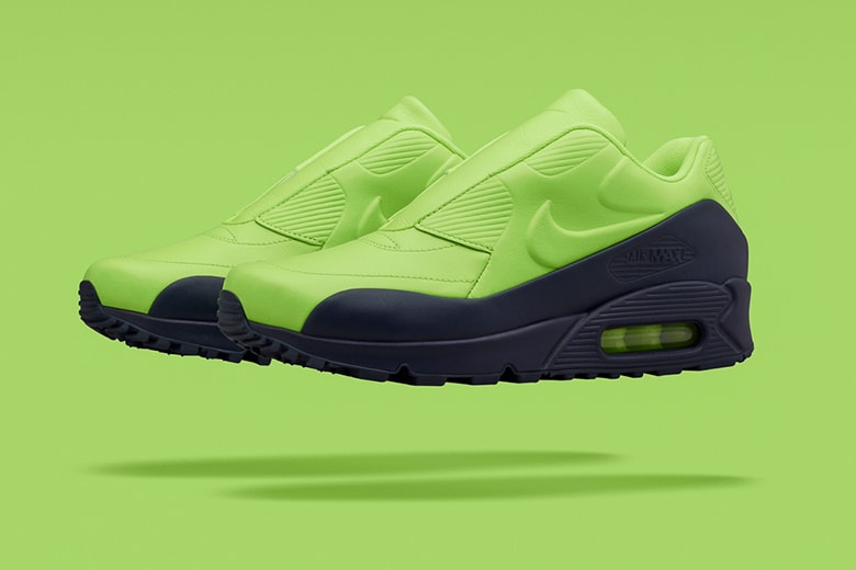 ユニークなスリッポンシルエットの NikeLab x sacai Air Max 90