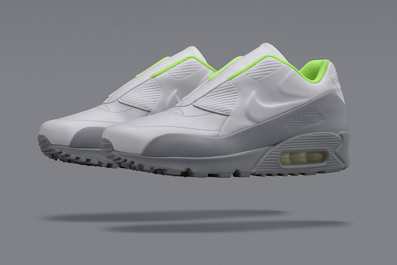 ユニークなスリッポンシルエットの NikeLab x sacai Air Max 90