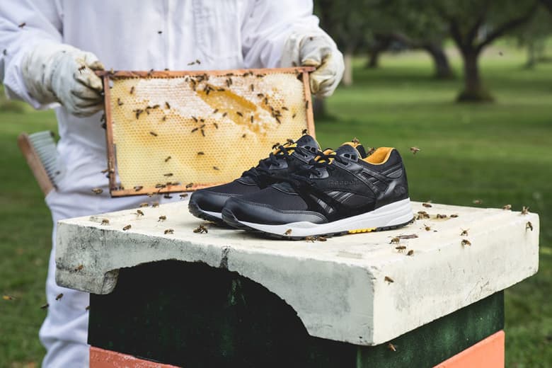 Sneakersnstuff x Reebok Ventilator ハチからヒントを得た "Bees & Honey"