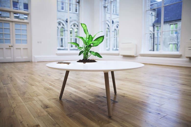 Bem Robinson が手がけるボウル付きのコーヒーテーブル