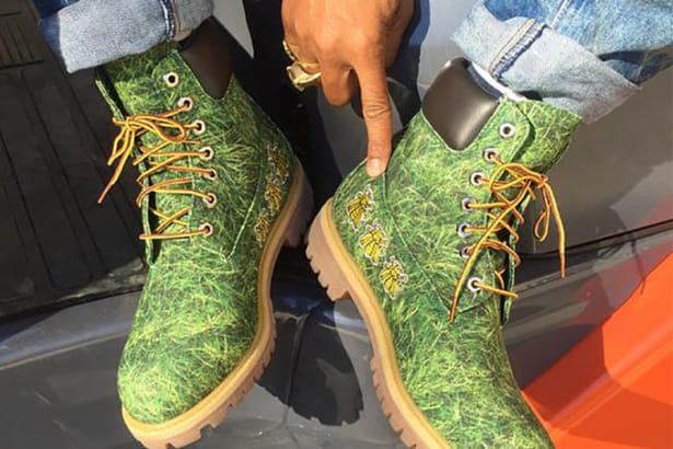 Pharrell が手がける Bee Line x Timberland のコラボレーションブーツ