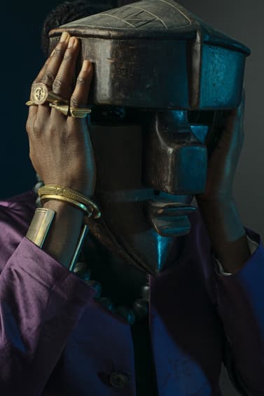 Joshua Kissi を起用した Abasi Rosborough 2015 Spring/Summer “Diaspora”