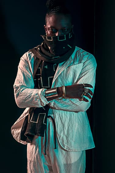 Joshua Kissi を起用した Abasi Rosborough 2015 Spring/Summer “Diaspora”