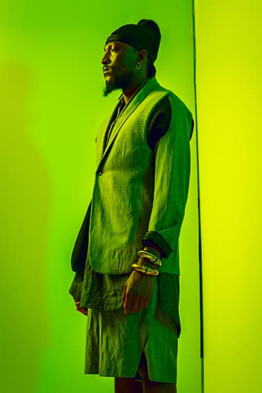 Joshua Kissi を起用した Abasi Rosborough 2015 Spring/Summer “Diaspora”