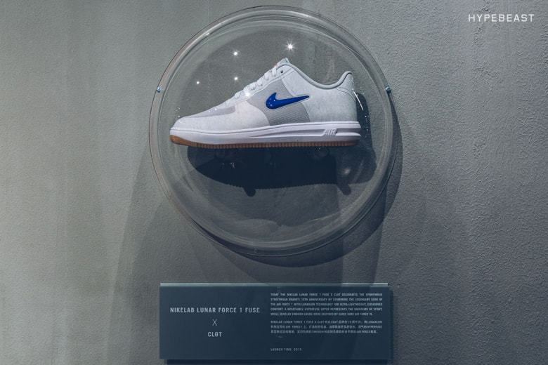 NikeLab X158 で CLOT の10周年記念インスタレーションが開催