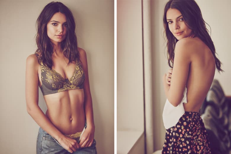 Emily Ratajkowski が Free People のモデルとして登場