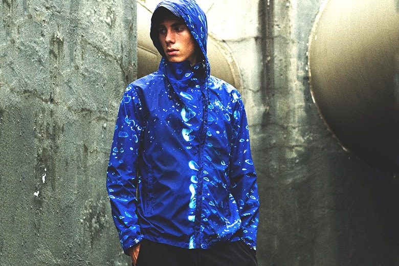 衛星画像を転写した JAXA x Minotaur 2015 Spring/Summer Reversible Deck Parka