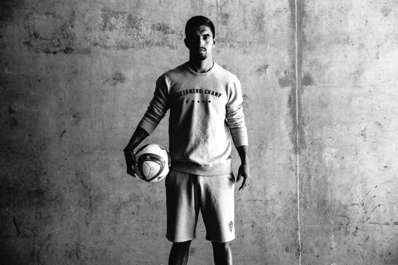 LA Galaxy x Reigning Champ MLS Cup Champions ルックブック