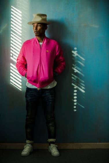 Nicholas Maggio が Pharrell Williams のポートレイトを撮影