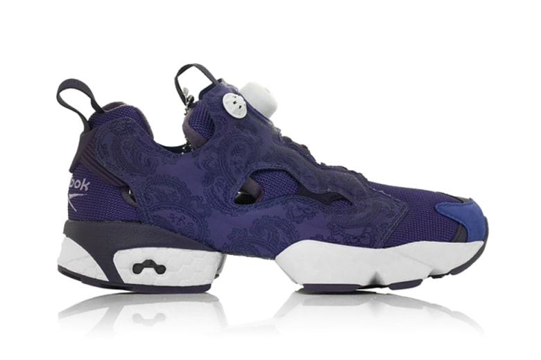 ペイズリー柄の Reebok Instapump Fury OG
