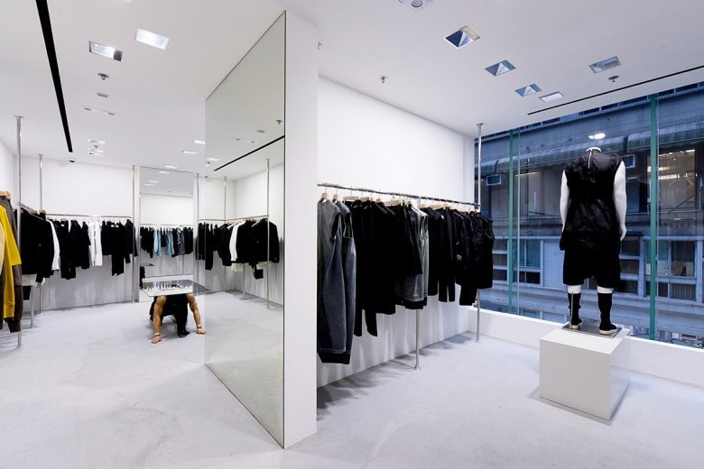 Rick Owens が香港に大型の新店舗をオープン