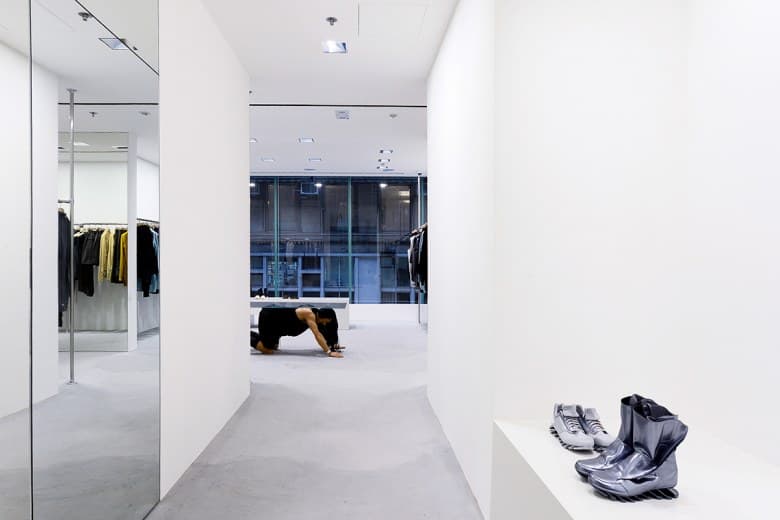 Rick Owens が香港に大型の新店舗をオープン