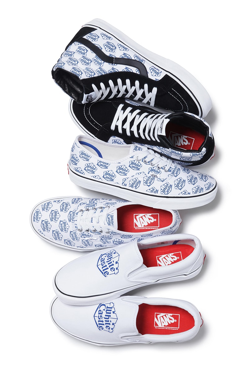 Supreme x White Castle x Vans 2015 カプセルコレクション