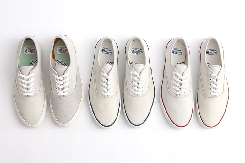 U.S. Keds × PASS THE BATON Mainsail Boat Shoe 500足限定で発売