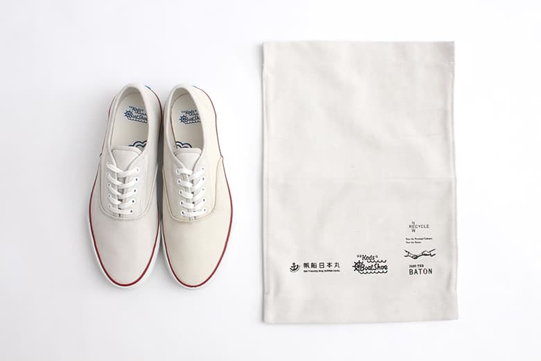 U.S. Keds × PASS THE BATON Mainsail Boat Shoe 500足限定で発売
