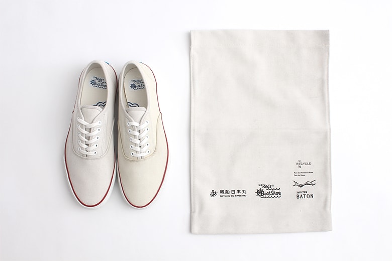 U.S. Keds × PASS THE BATON Mainsail Boat Shoe 500足限定で発売