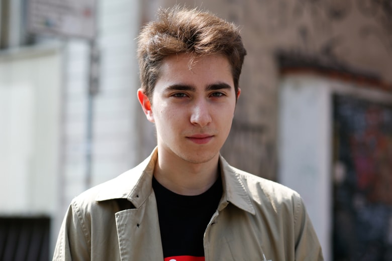 Streetsnaps: Francesco Moggi in UNDERCOVER x Supreme