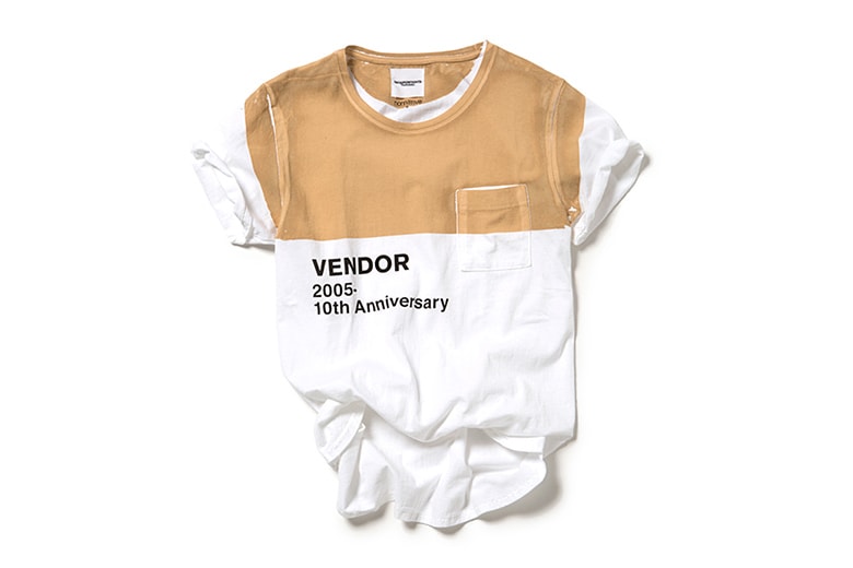 vendor NAKAMEGURO リニューアルを記念した nonnative の別注Tシャツ