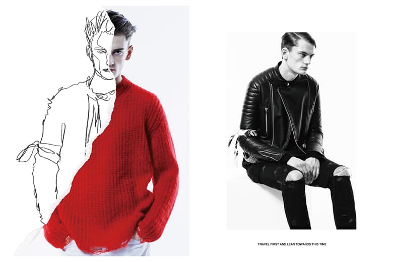 ALMOSTBLACK 2015 Fall/Winter ルックブック