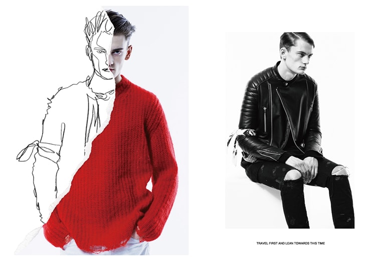 ALMOSTBLACK 2015 Fall/Winter ルックブック